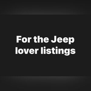 Jeep items